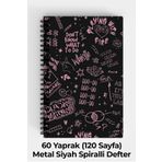 Anime Marketi Blackpink Tasarımlı A5 Spiralli Sert Kapak Defter 120 Sayfa