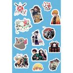 Anime Marketi Iblis Keser Sticker Etiket Seti - Laptop Telefon Notebook Defter (13 Adet)