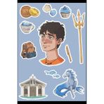 Anime Marketi Percy Jackson Sticker Seti - Ajanda - Laptop - Telefon Sticker Seti 11 Adet