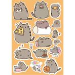 Anime Marketi Sevimli Tatlı Kedi Sticker Seti Ajanda Laptop Telefon Sticker Seti 16 Adet