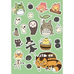 Anime Marketi Tatlı Hayvanlar Sticker Seti Ajanda Telefon Laptop Sticker Seti 20 Adet