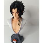 Anime Naruto Sasuke Uchiha Büst Eylem Karakter Figür Oyuncak Biblo 14 cm