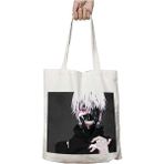 Anime Tokyo Ghoul Iki Tarafı Kalıcı Baskılı Yıkanabilir Çanta