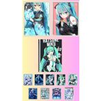 animeandyourworld Hatsune miku Poster A3 ,2 adet defter A4 1adet , fotokart 9 adet