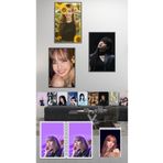 animeandyourworld Lisa blackpink 3 adet poster 9 adet fotokart 1adet A5 defter çizgisiz 1 adet not defteri çizgisiz