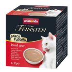 Animonda 3x85 gr Biftekli Yetişkin Kedi Pudingi