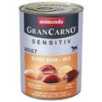 Animonda 400 gr Gran Carno Sensitive Tavuklu ve Pirinçli Yetişkin Köpek Konservesi