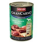 Animonda 400 gr Gran Carno Sığır Etli Elmalı ve Geyik Etli Yetişkin Köpek Konservesi