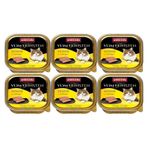 Animonda 6x100 gr Vom Feinsten Senior Kümes Hayvanlı Yaşlı Konserve Kedi Maması