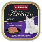 Animonda 83306 Vom Feinsten Tavuk ve Deniz Mahsulü 100 gr Kedi Yaş Maması