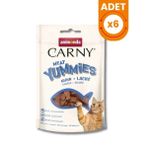Animonda Carny Meat Tavuk Etli ve Somonlu Yetişkin Kedi Ödül Maması - 50 Gr 6 Adet