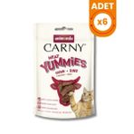 Animonda Carny Meat Tavuk ve Sığır Etli Yetişkin Kedi Ödül Maması - 50 Gr 6 Adet