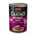 Animonda Gran Carno Adult Sığır Etli ve Yürekli 400 gr Köpek Konserve