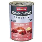 Animonda Gran Carno Sensitive Sığır Etli ve Pirinçli Konserve 400 gr Yetişkin Köpek Maması