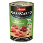Animonda Gran Carno Sığır Etli ve Ördek Yürekli 400 gr Köpek Konserve