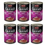 Animonda Gran Carno Sığır Etli ve Yürekli 6x400 gr Köpek Konserve