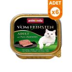 Animonda Hindi ve Tavşanlı 6x100 gr Yetişkin Konserve Kedi Maması