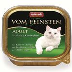 Animonda Vom Feinsten Hindi ve Tavşan Etli 100 gr Yetişkin Kedi Konserve