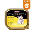 Animonda Vom Feinsten Kümes Hayvanlı Yavru Konserve Kedi Maması - 100 Gr 24 Adet