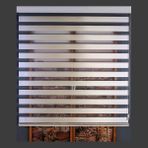 Anıper Zebra Krem Bamboo 210x200 cm Stor Perde