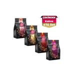 Anisah Coffee Premium Espresso Çekirdek Kahve Seti | 4x1000gr | Romeo, Extra Aroma, Genoa, Bolivar