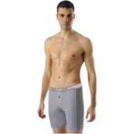 Anıt 1114 Erkek Likralı Renk Seçenekli Uzun Boxer