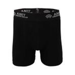 Anıt 1115 Likralı Siyah Erkek Boxer