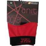 Anıt 1266 Modal Erkek Renkli Boxer 6'lı - 2XL - Bordo