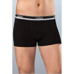 Anıt 1268 Siyah 3 Adet Relax Pamuklu Esnek Erkek Boxer
