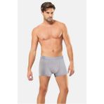 Anıt 1284 Erkek Nefes Alan Bambu Boxer 3 Adet - Gri