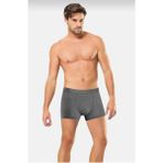 Anıt 1284 Erkek Nefes Alan Bambu Boxer 6 Adet - 2XL - Füme