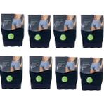 Anıt 1284 Erkek Nefes Alan Bambu Karışık Renkli Boxer 8 Adet Siyah Abani Classic - 2XL