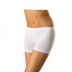 Anıt 3125 Likralı Bayan Beyaz Siyah Ten Boxer
