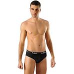 Anıt 3'lü Ribana Erkek Slip Külot 1116 - Siyah