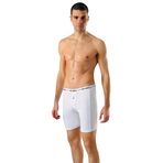Anıt Erkek Gri Düğmeli Uzun Boxer