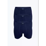 Anıt Erkek Ince Belli Bambu Likralı Boxer 1273 -12 Adet - Lacivert - 2XL