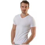 Anıt Erkek V Yaka Modal Fanila Atlet 1204 - 6 Adet Beyaz 2Xl