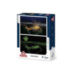 Anıtkabir 1000 Parça Neon Puzzle - 01-Mavi