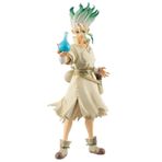 Anjinguang Anime Dr.Stone figürü, Ishigami Senkuu aksiyon figürü, 20 cm ayakta duran anime Dr.Stone figürü, model manga hediyeleri, ev süsü, heykel