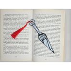 Anka Atölye Naruto Temalı Kunai Şeklinde Kitap Ayracı - 3D Baskı Anime Temalı Ayraç / Hediyelik Eşya