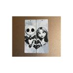 Anka Atolye Sevgililer Günü Jack & Sally Kitap Ayracı - 3D Baskı – Çiftlere Özel Romantik Hediye