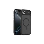 anka cep cep telefonu aksesuarları iPhone 17 Air ile Uyumlu Mat Siyah Wireless Şarj Özellikli MagSafe Kılıf, Zr-Flet-iPhone 17 Air
