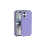 anka cep cep telefonu aksesuarları iPhone 17 ile Uyumlu Mgsafe Şarj Özellikli Metal Kamera Çerçeveli Silikon Kılıf - Lila, Zr-Edi-iPhone 17