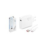 Anka Cep Cep Telefonu Aksesuarları Nubia Red Magic 10 Pro Uyumlu 120W Type-C Kablolu Turbo Ev Tipi Şarj Aleti SG63