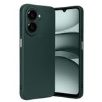 anka cep cep telefonu aksesuarları Samsung ile Uyumlu Galaxy A07 Karbon Görünümlü Silikon Kılıf - Yeşil, Karbon-Samsung A07- Kılıf