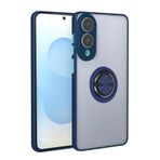 anka cep cep telefonu aksesuarları Samsung ile Uyumlu Galaxy S25 Edge Lacivert Montreal Yüzüklü Silikon Kılıf, Montreal-Samsung S25 Edge Kılıf