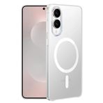 anka cep cep telefonu aksesuarları Samsung ile Uyumlu Galaxy S25 Edge Şeffaf Silikon Kılıf MagSafe Özellikli, Zara-Samsung S25 Edge Kılıf