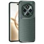 anka cep cep telefonu aksesuarları Tecno Spark 30C ile Uyumlu Karbon Görünümlü Silikon Kılıf - Yeşil, Karbon-Spark 30C-Kılıf