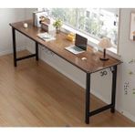 Anka Design Igab Çalışma Masası - 120x30 - Atlantik Çam - Siyah