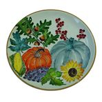 Anka Handcrafts - Balkabağı, Mısır ve Pelit - Cadılar Bayramı Temalı Çini Tabaklar 84